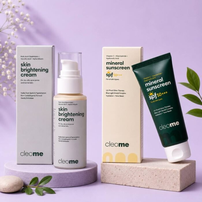 Summer Skincare_ Sunscreen and Skin whitening cream