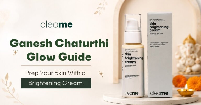 Ganesh Chaturthi Glow Guide: Prep Your Skin With a Brightening Cream