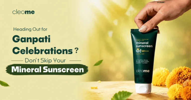 Heading Out for Ganpati Celebrations? Don’t Skip Your Mineral Sunscreen