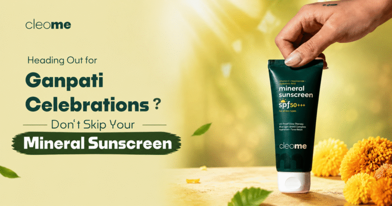 Heading Out for Ganpati Celebrations? Don’t Skip Your Mineral Sunscreen