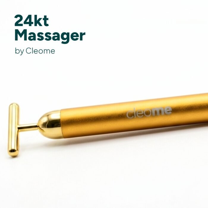 Cleome Skincare Tools-2-2. 24kt Massager_Title