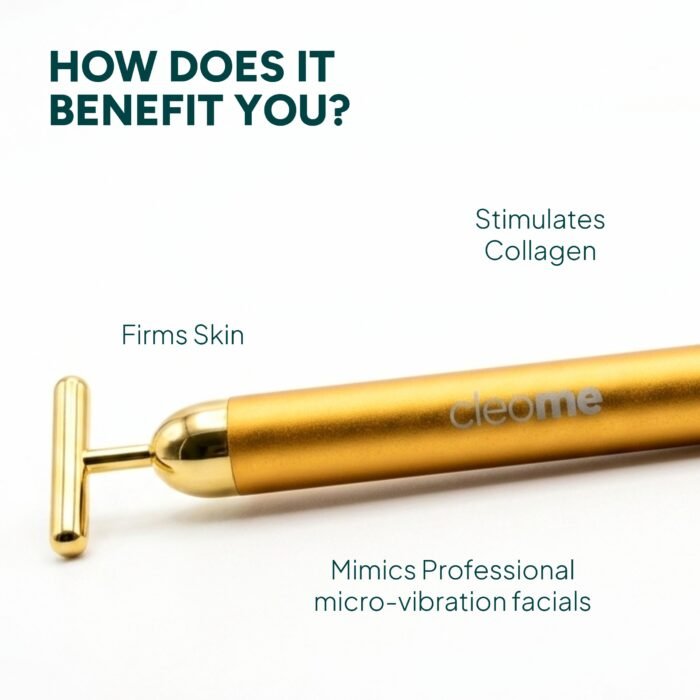 Cleome Skincare Tools-3-3. 24kt Massager_Benefits
