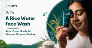 Rice Water Face Wash for Acne-Prone Skin